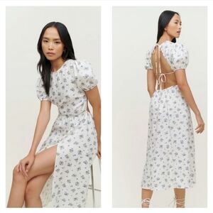 Reformation Anneliese Linen Dress